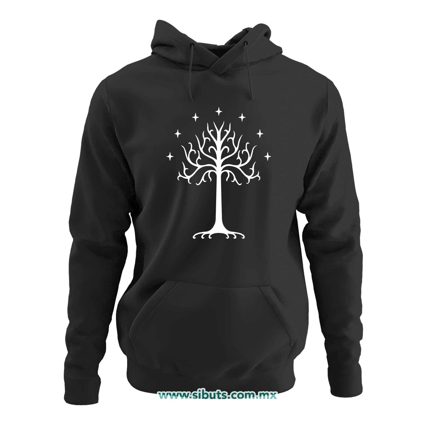 Sudadera Mujer Gorro Lord Of The Rings Señor de los Anillos Árbol Gondor