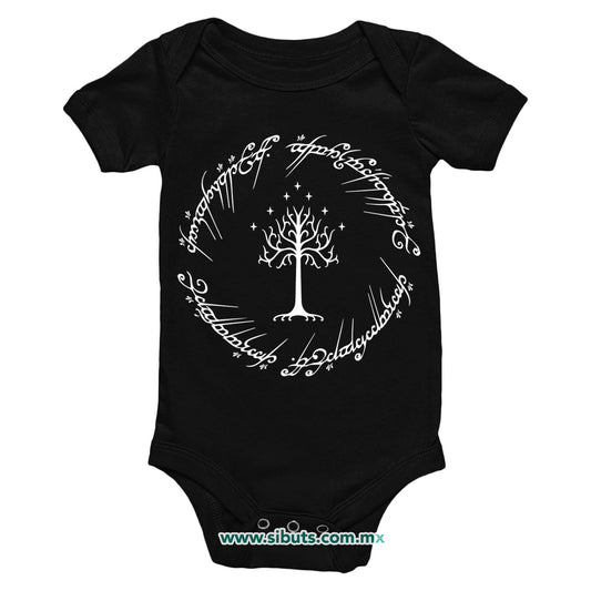 Pañalero Bebé Lord Of The Rings Señor de los Anillos Árbol Gondor Contorno