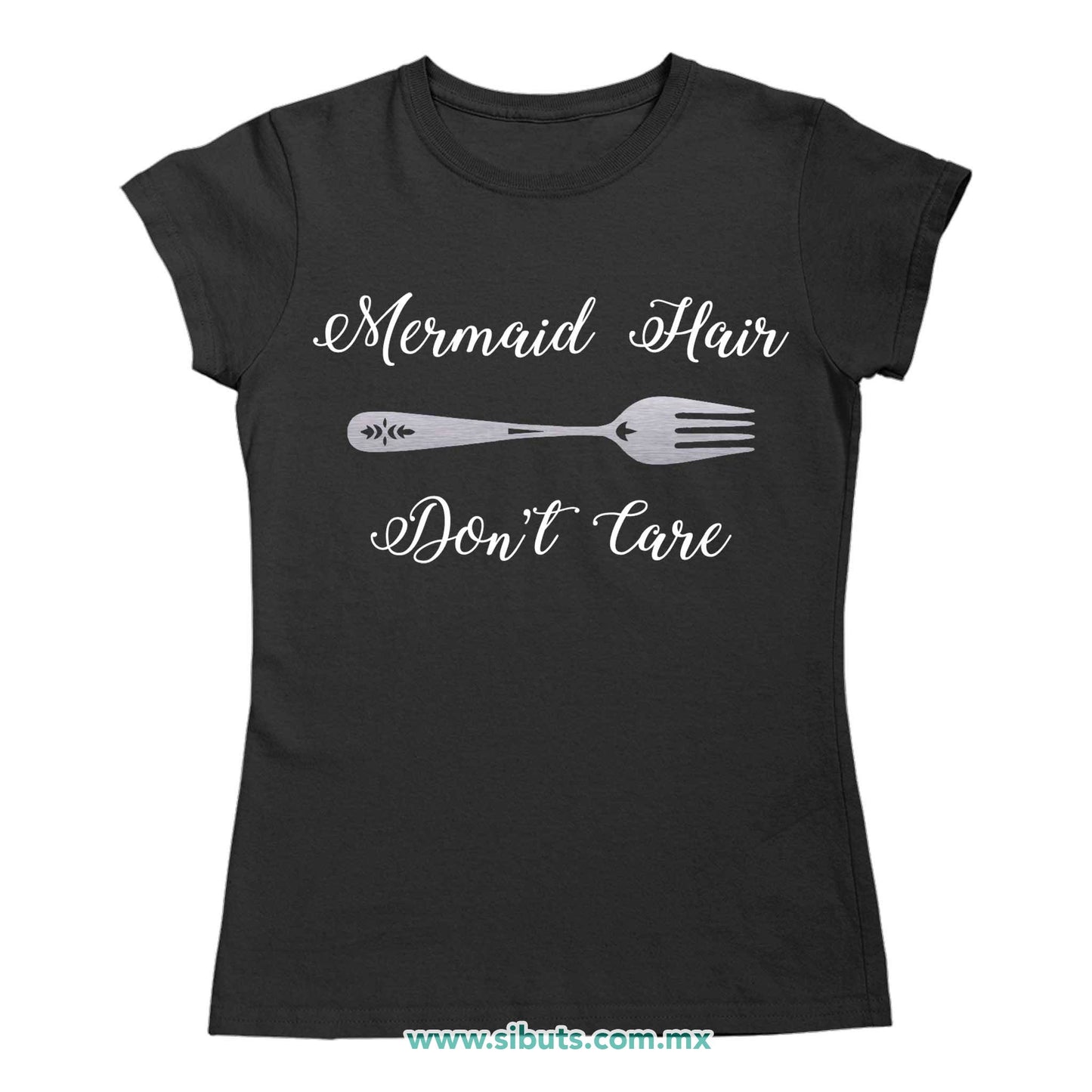 Playera Mujer Sirena Mermaid Hair Don´t Care