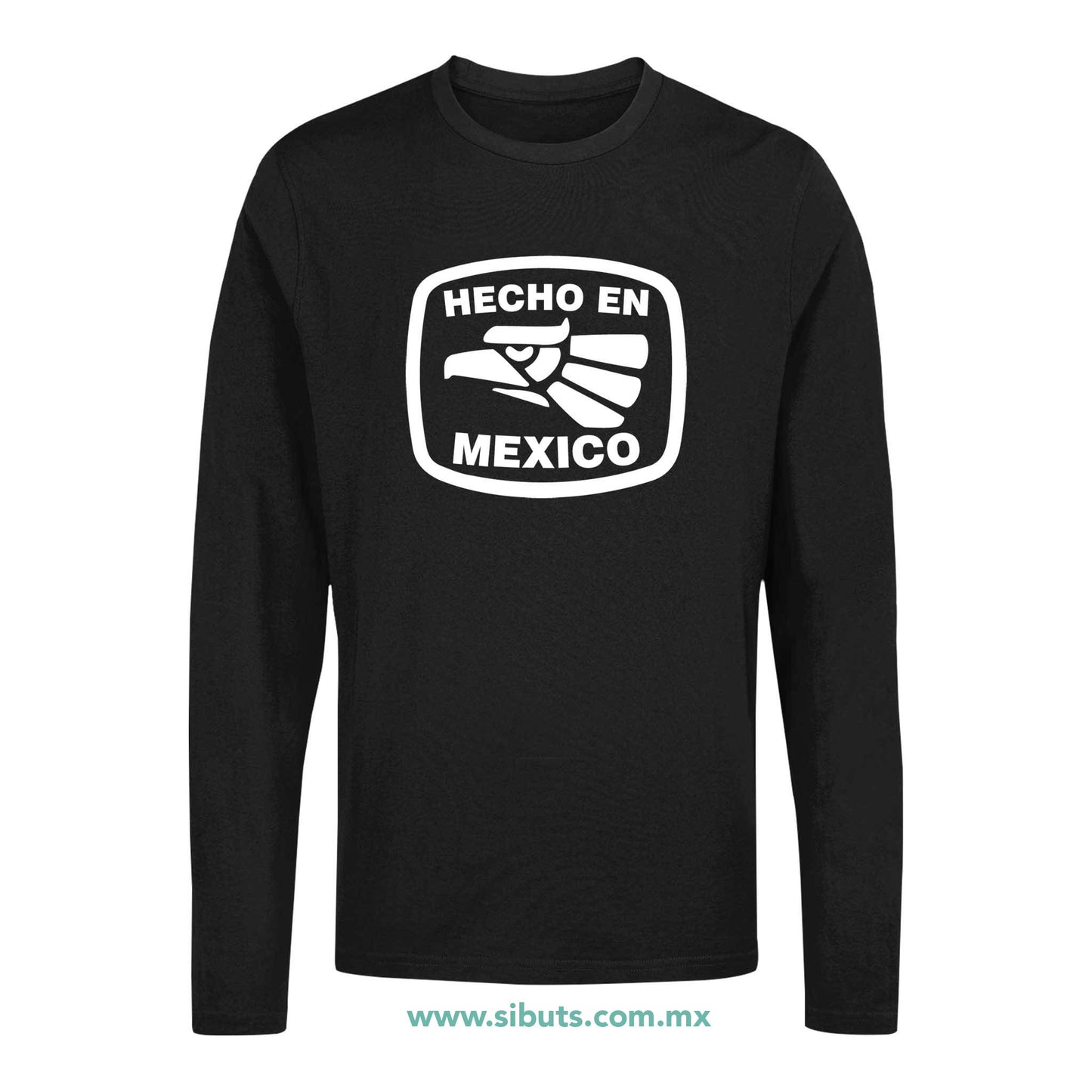 Playera Hombre Manga Larga Hecho En México