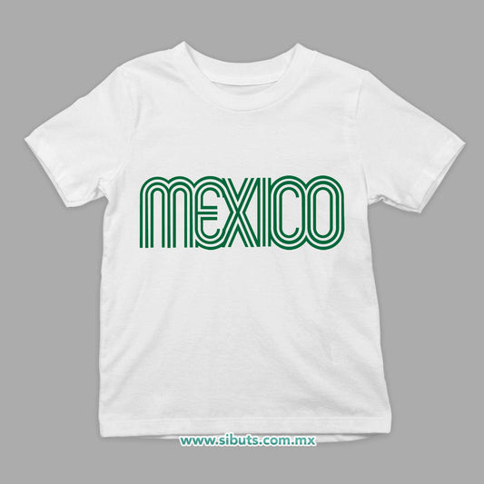 Playera Niño México Retro