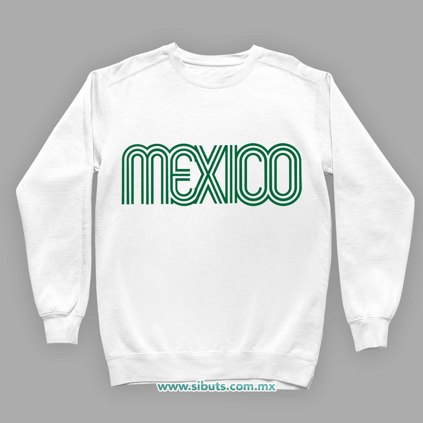 Sudadera Niño Cuello Redondo México Retro