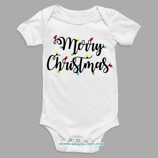 Pañalero Bebé Merry Chrismas Focos