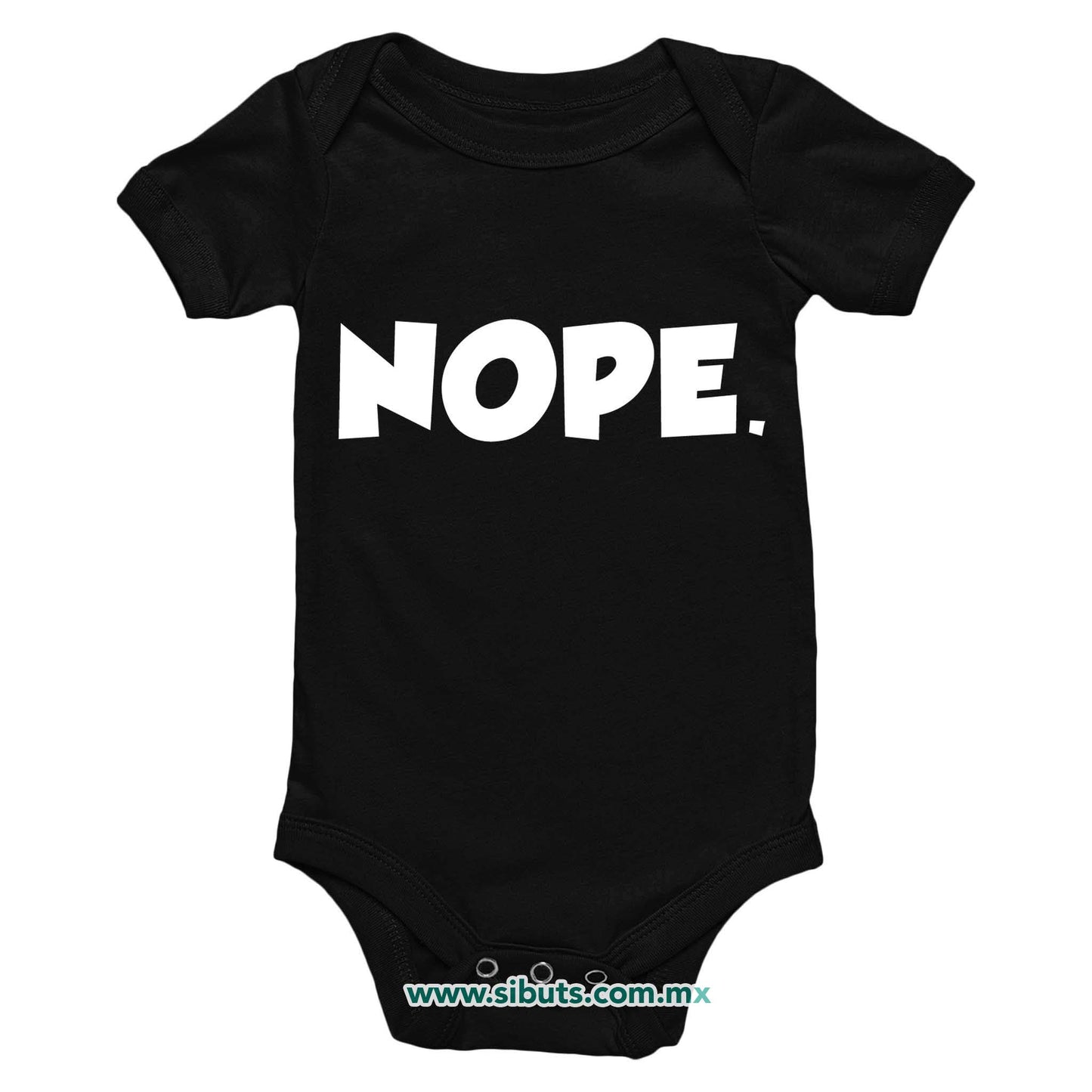 Pañalero Bebé Frase Nope