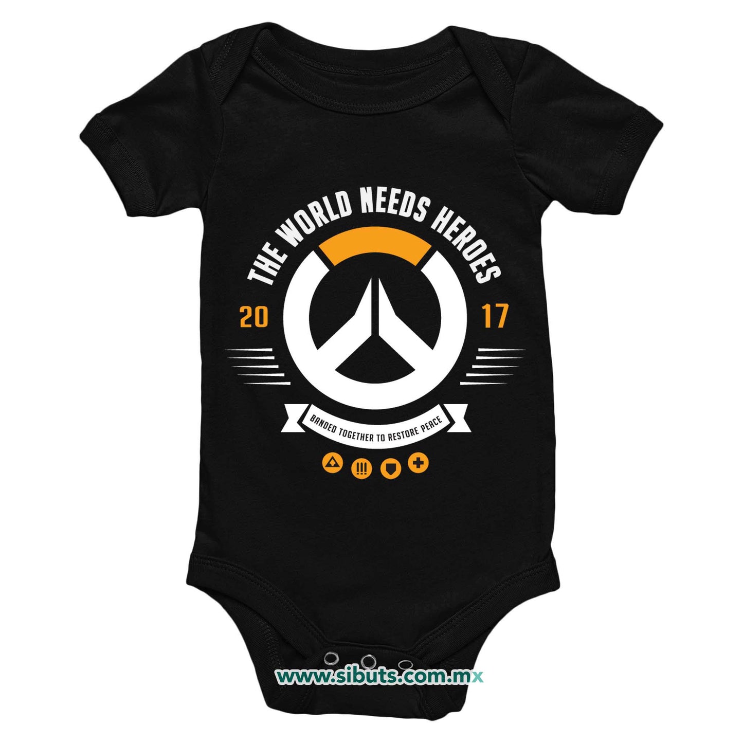 Pañalero Bebé Overwatch World Needs Heroes Gamer
