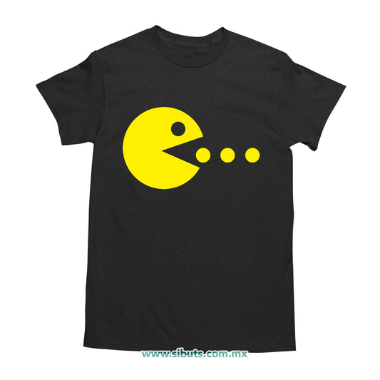 Playera Hombre Pacman Gamer