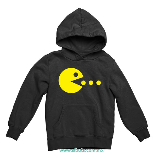 Sudadera Niño Gorro Pacman Gamer
