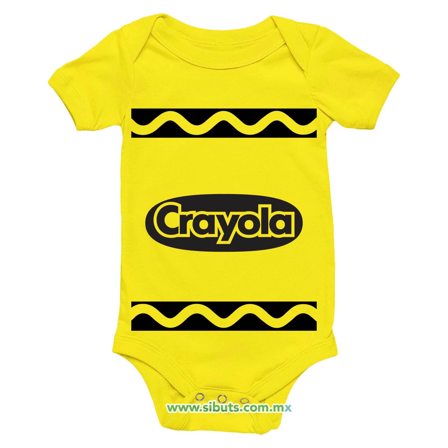 Pañalero Bebé Crayola Amarilla