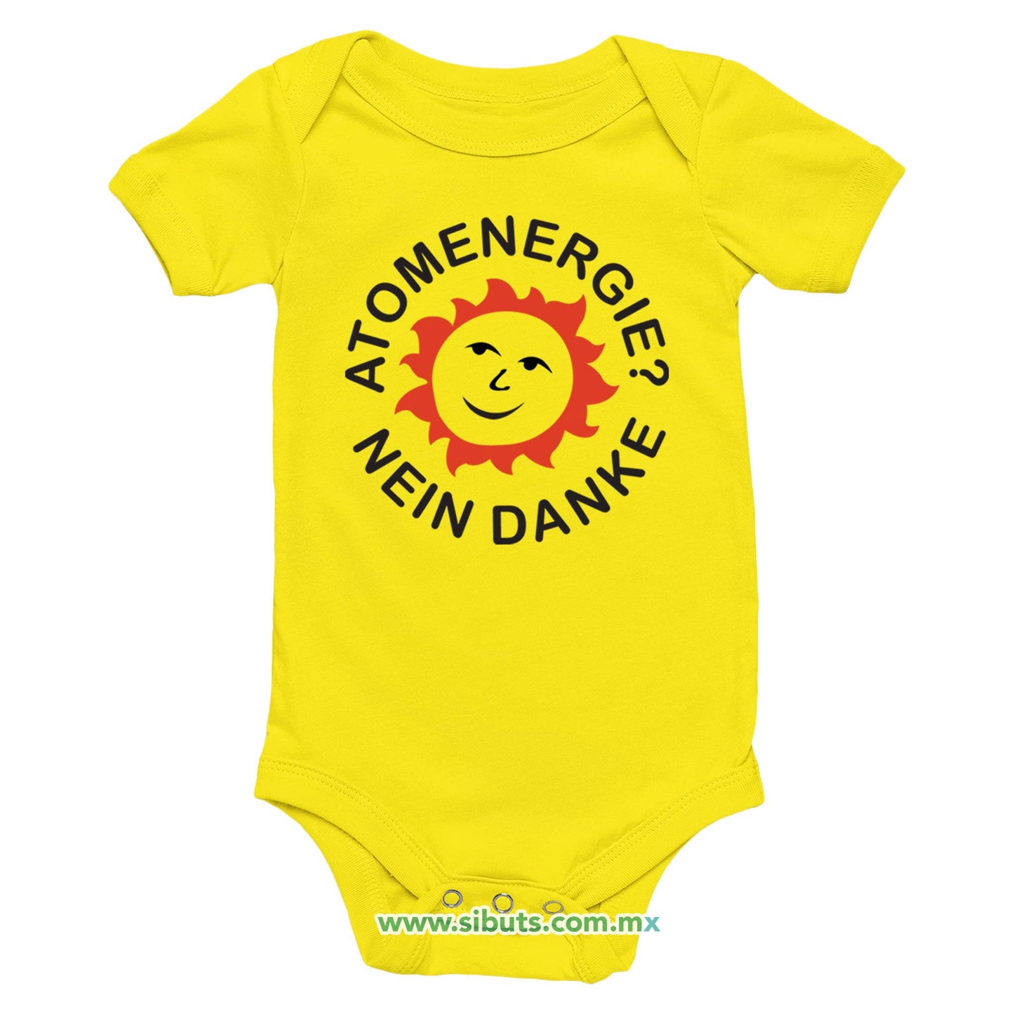 Pañalero Bebé Dark Atomenergie Nein Danke