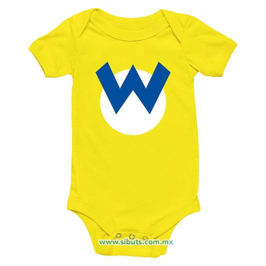 Pañalero Bebé Mario Bros Wario