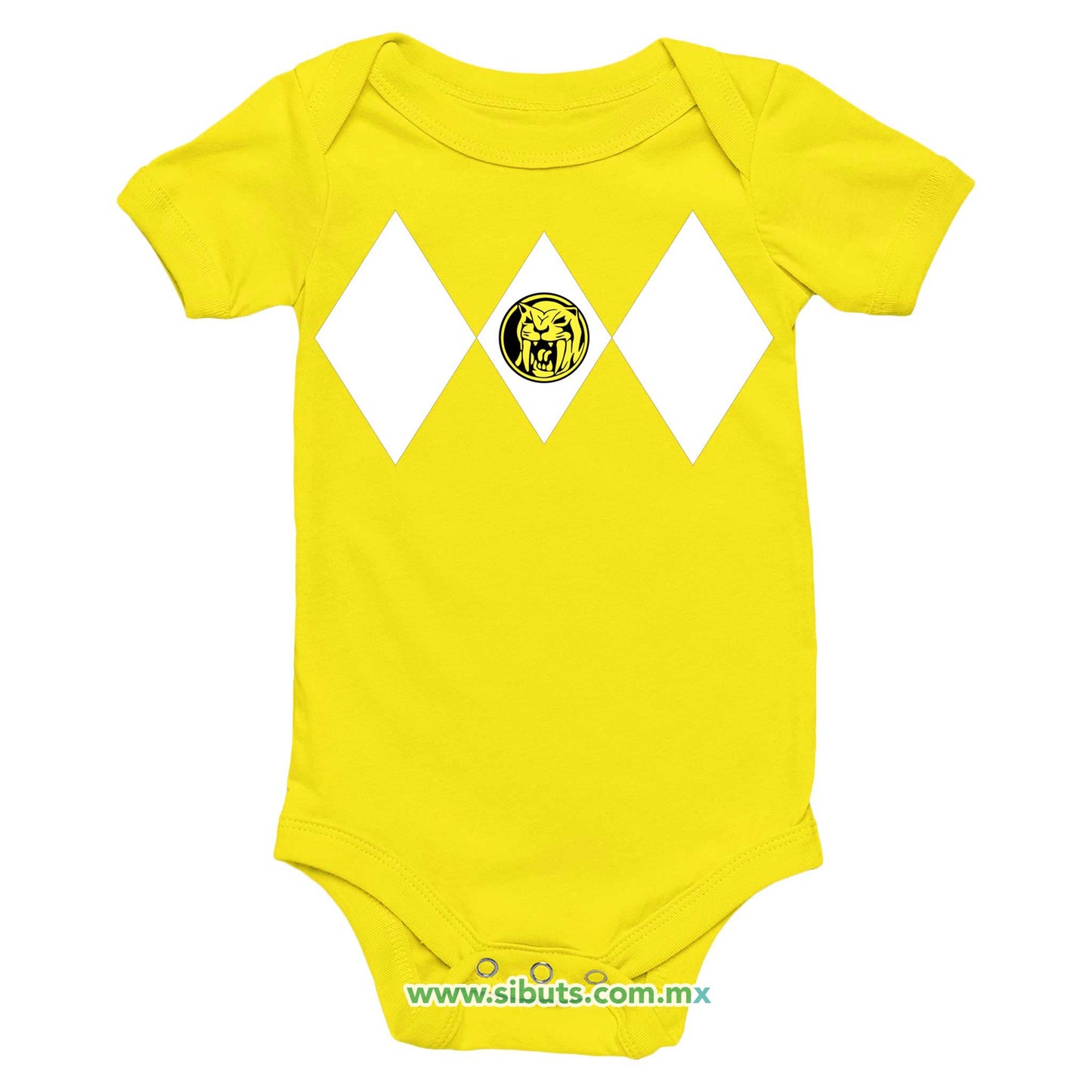 Pañalero Bebé Power Ranger Amarillo