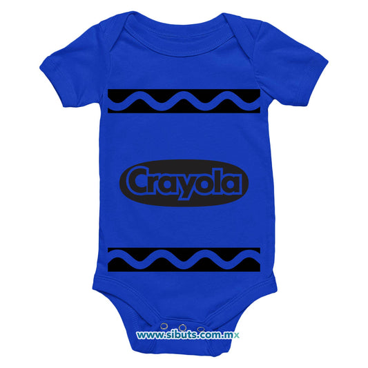 Pañalero Bebé Crayola Azul