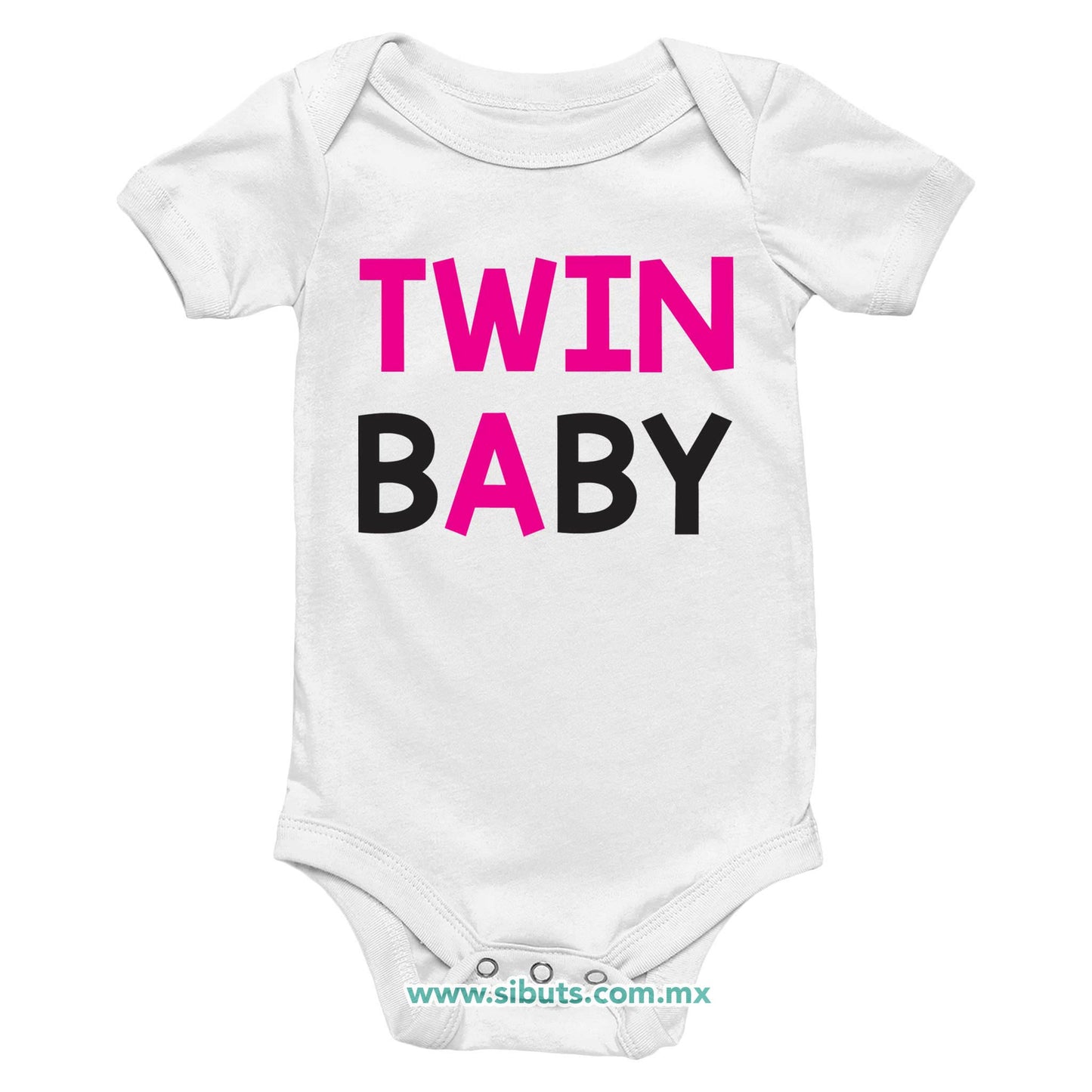 Pañalero Bebé Gemelos Twin Baby Rosa