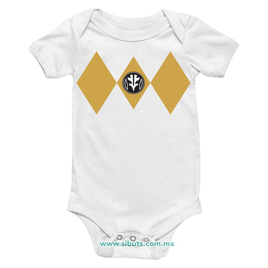 Pañalero Bebé Power Ranger Blanco