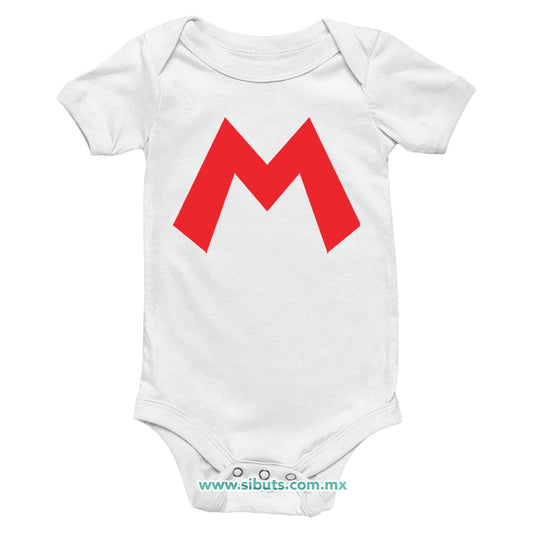 Pañalero Bebé Super Mario Bross Rojo