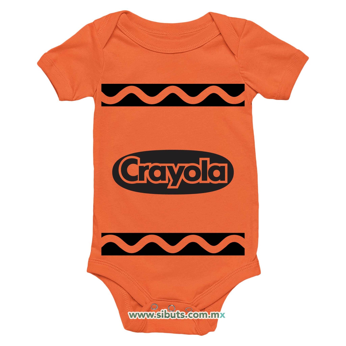Pañalero Bebé Crayola Naranja