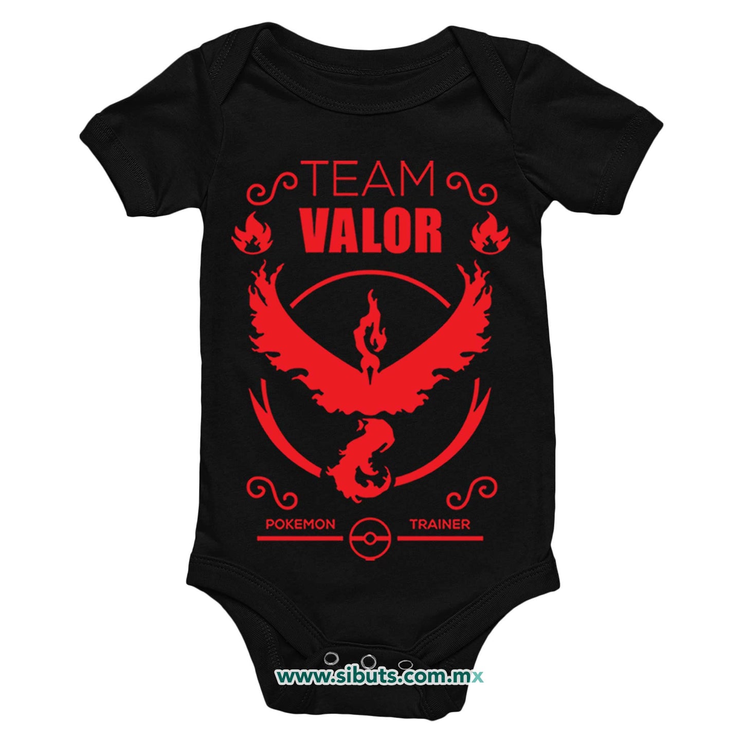 Pañalero Bebé Pokemon Go Team Valor