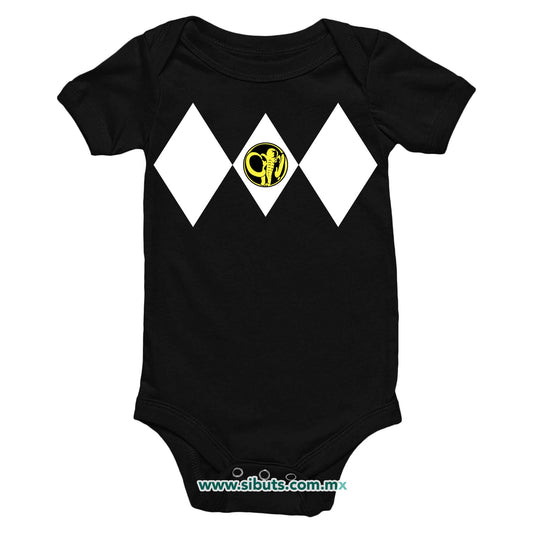 Pañalero Bebé Power Ranger Negro