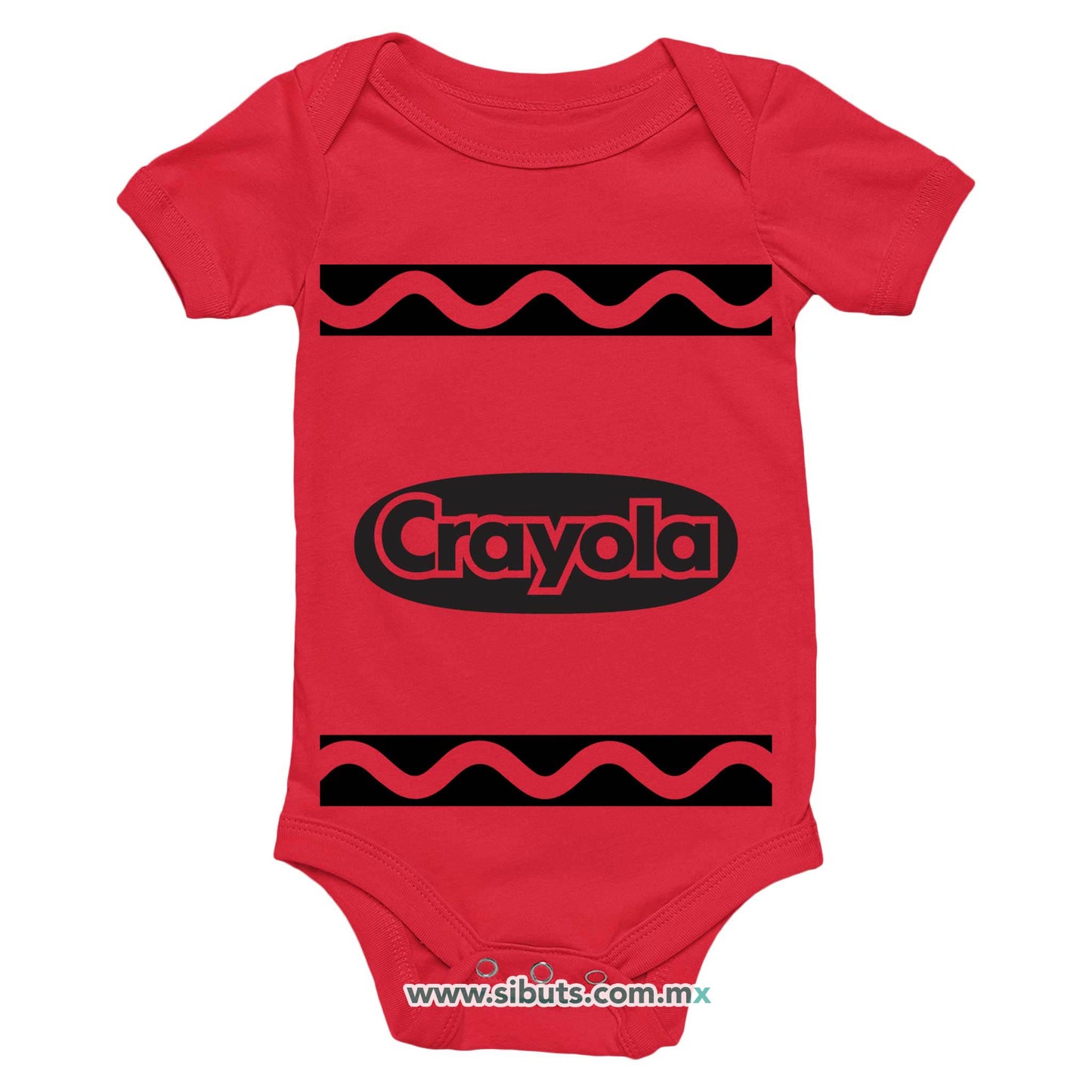Pañalero Bebé Crayola Rojo