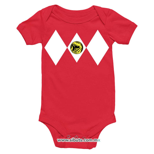 Pañalero Bebé Power Ranger Rojo