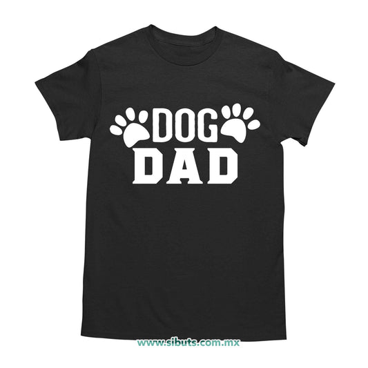 Playera Hombre Dog Dad Papá De Perro