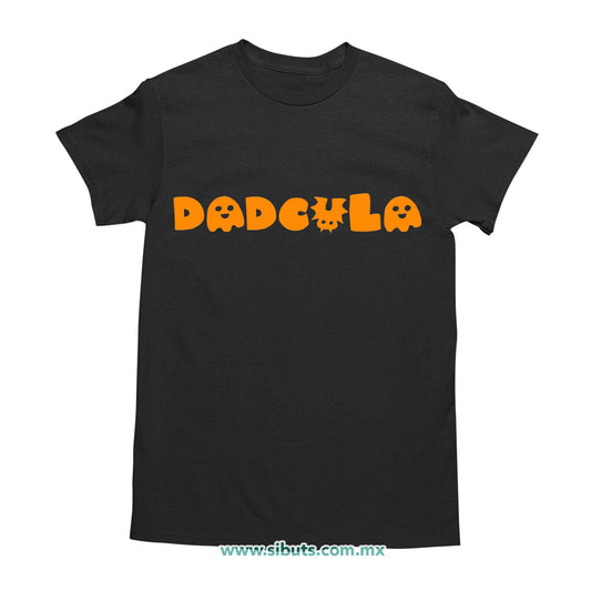 Playera Hombre Papá Halloween DadCula