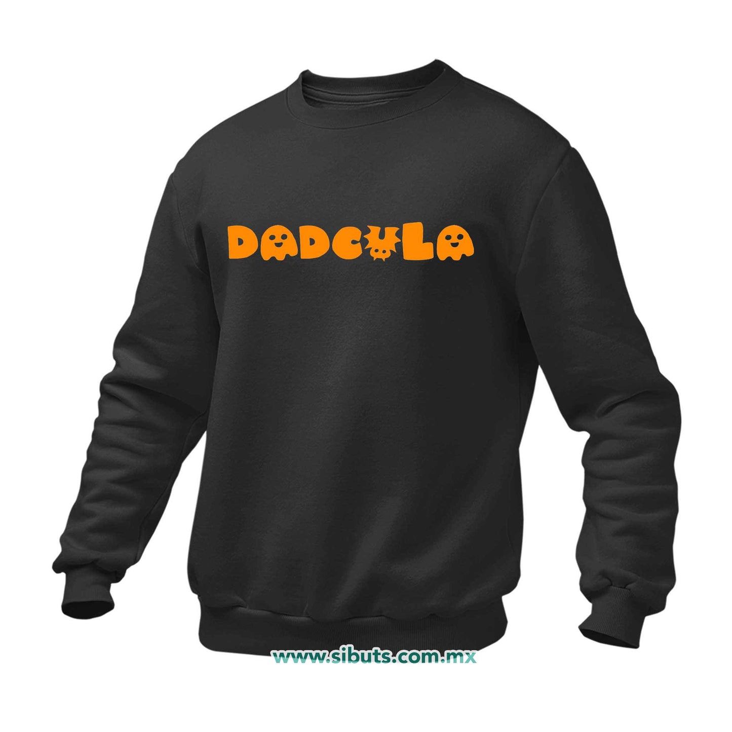 Sudadera Hombre Cuello Redondo Papá Halloween DadCula