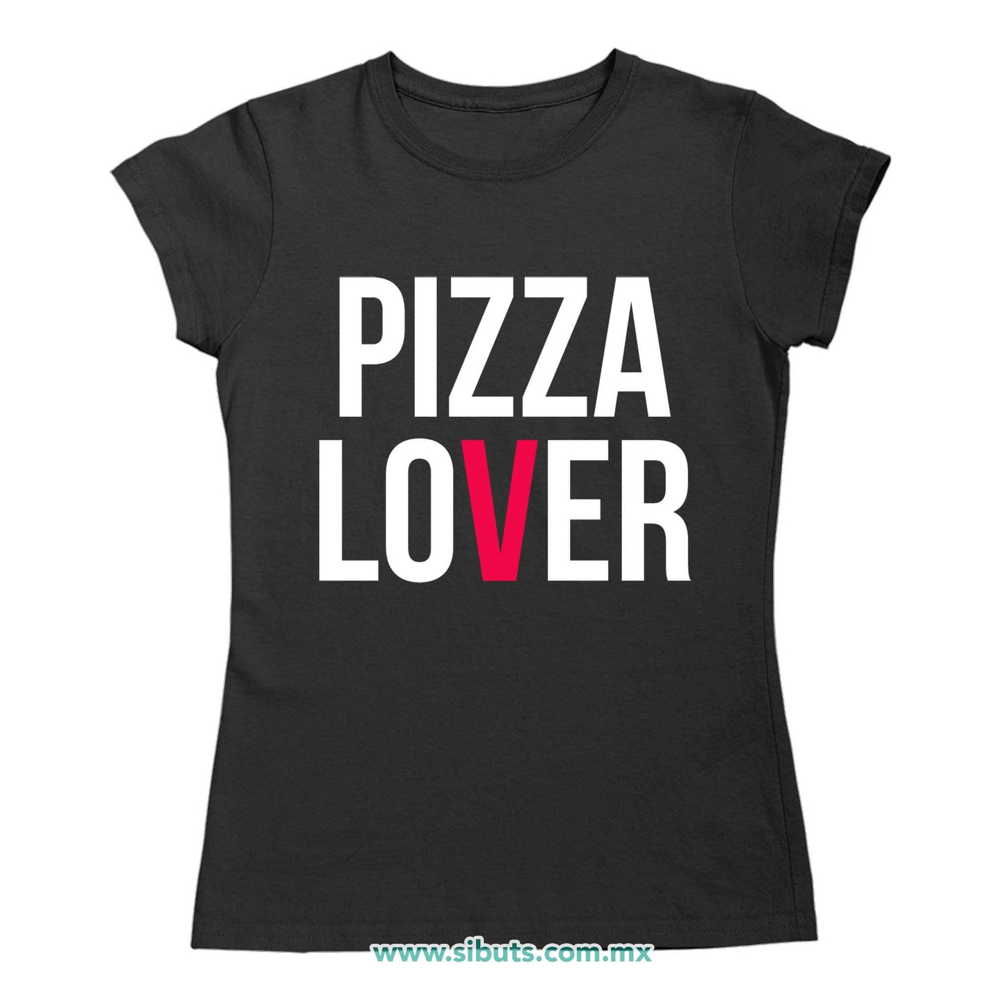 Playera Mujer Pizza Lover