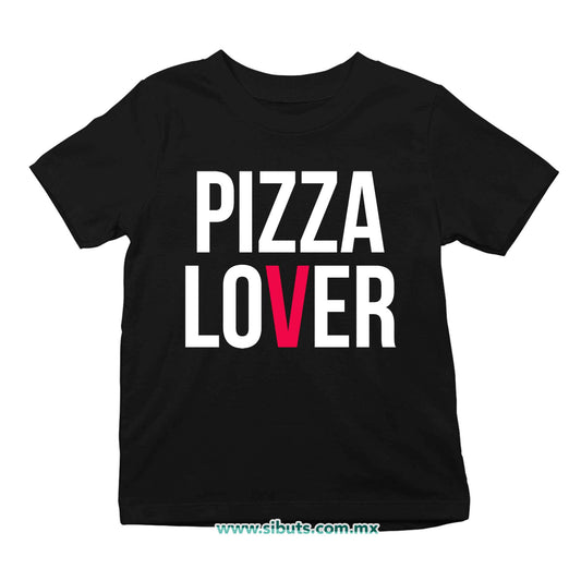 Playera Niño Pizza Lover