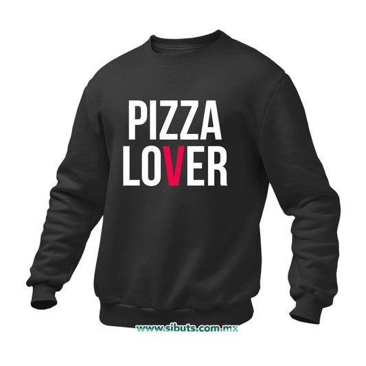 Sudadera Hombre Cuello Redondo Pizza Lover