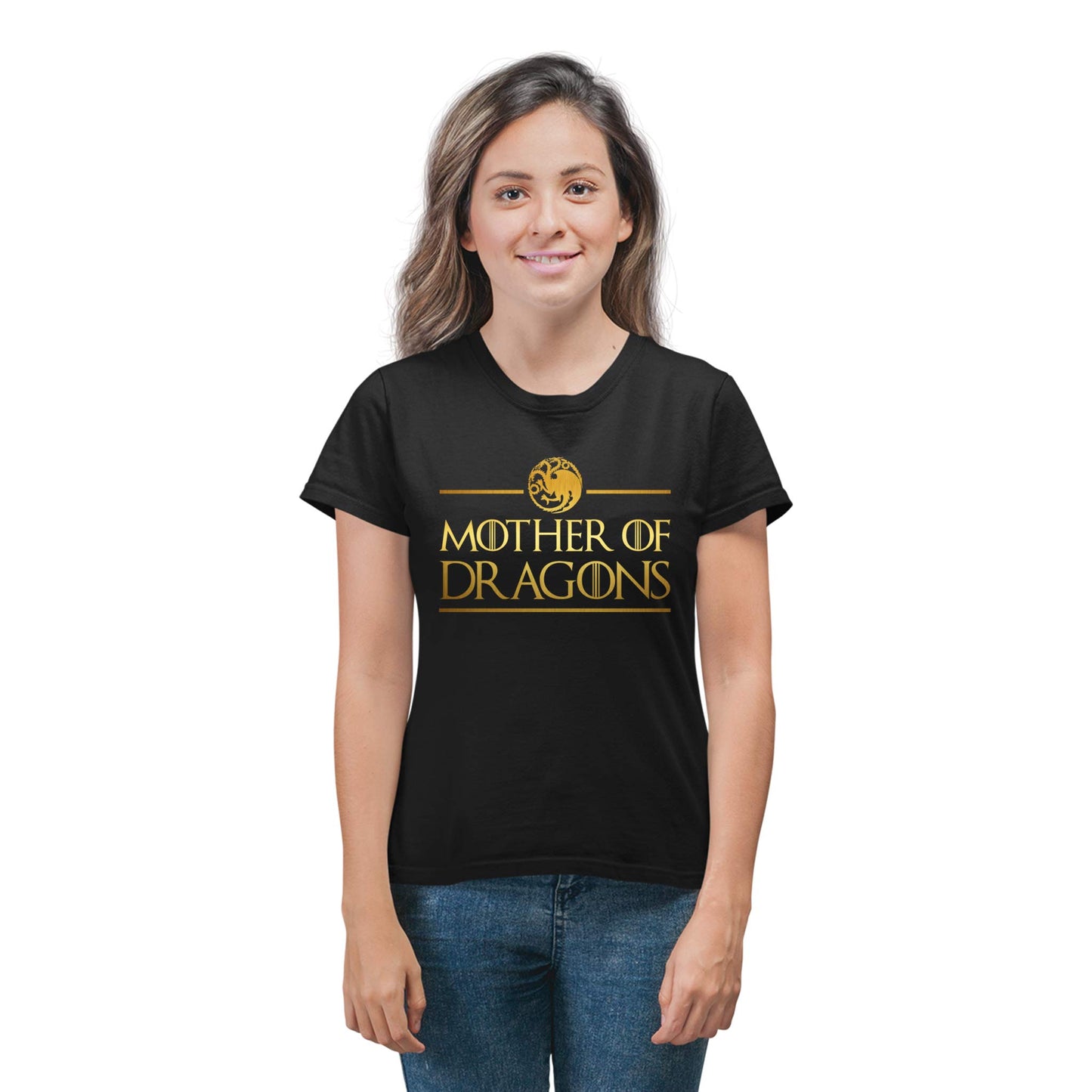 Playera para Parejas Game of Thrones Mother Dragons and King North