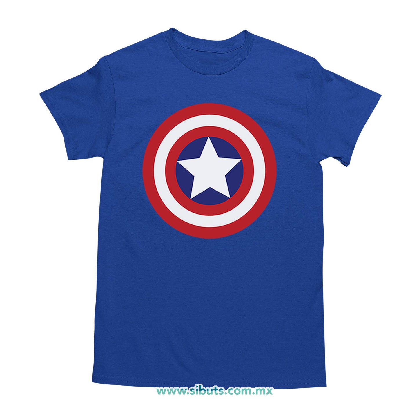 Playera Hombre Capitan America