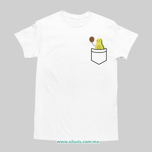 Playera Hombre Aguacate Con Balón