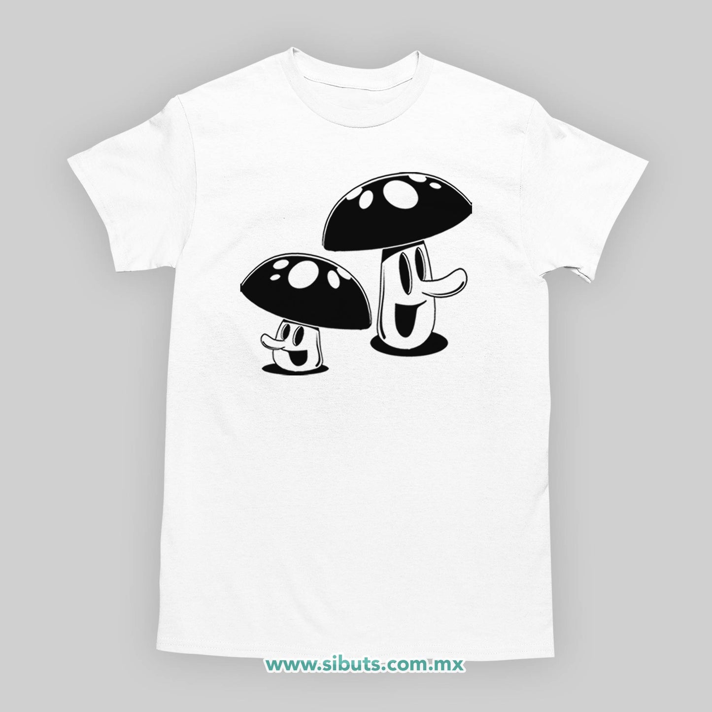 Playera Hombre Mushrooms Hongos