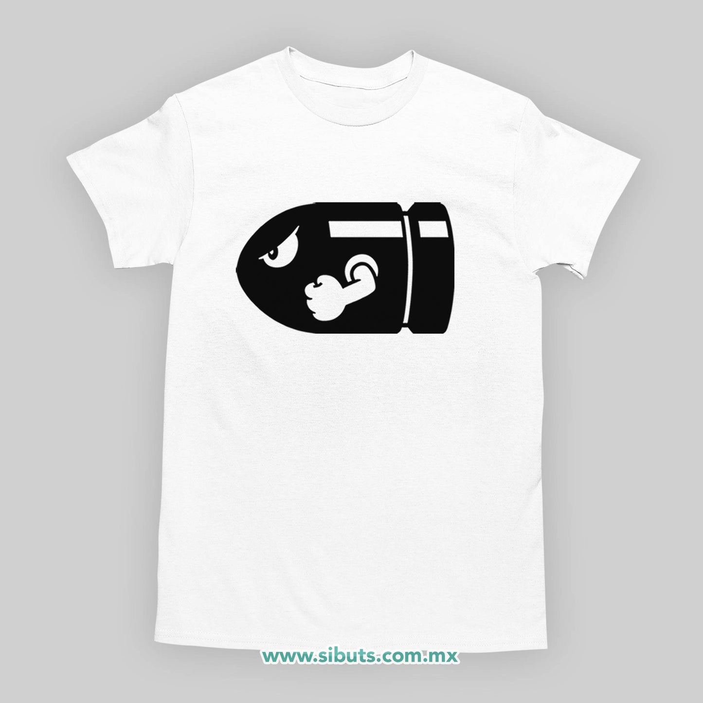 Playera Hombre Super Mario Bross Bullet