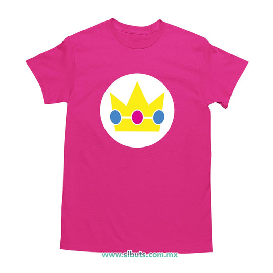 Playera Hombre Mario Bros Princess