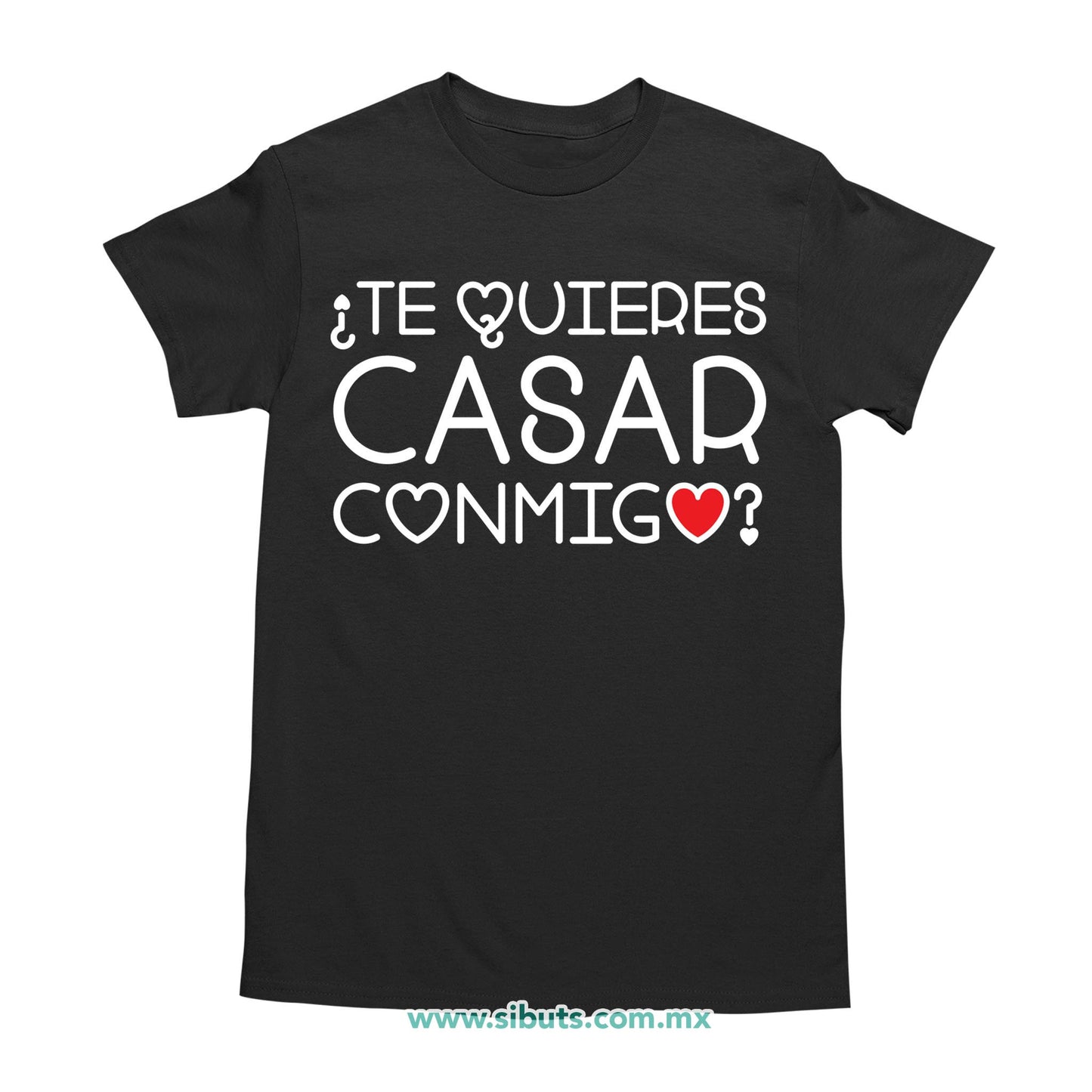 Playera Hombre Te Quieres Casar Conmigo Boda