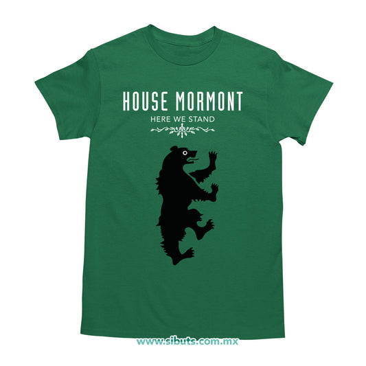 Playera Hombre Game Of Thrones House Mormont