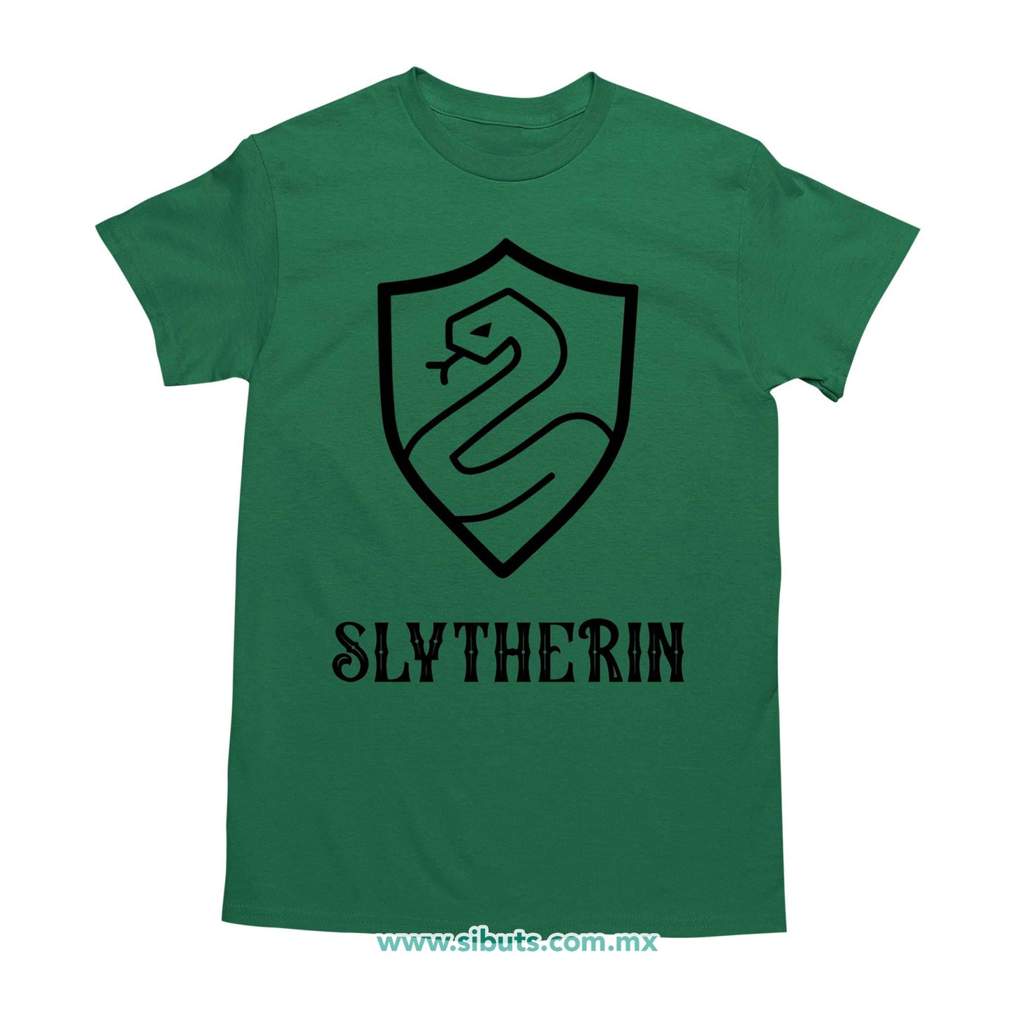 Playera Hombre Harry Potter Slytherin
