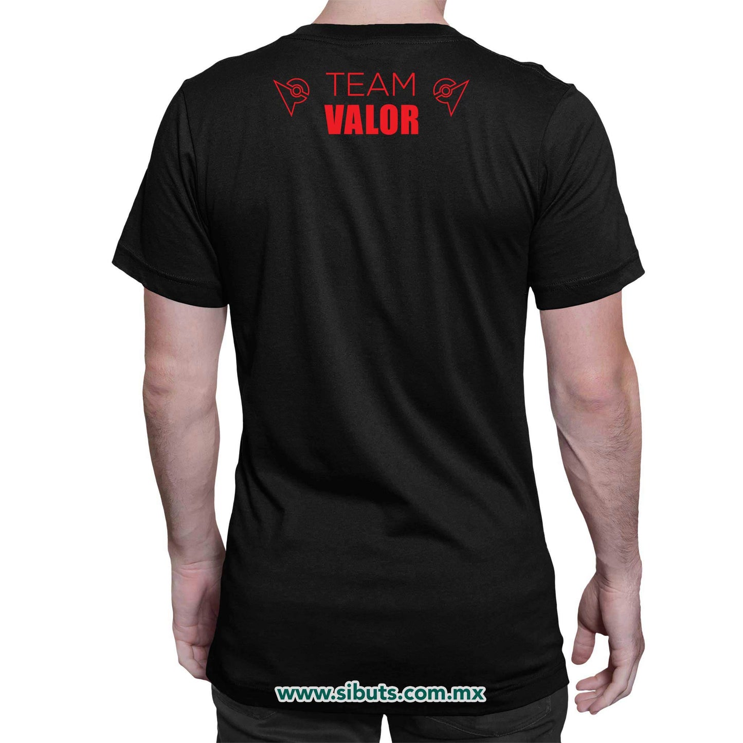 Playera Hombre Pokemon Go Team Valor