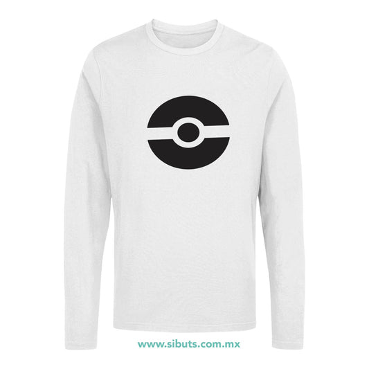 Playera Hombre Manga Larga Pokemon Lucho