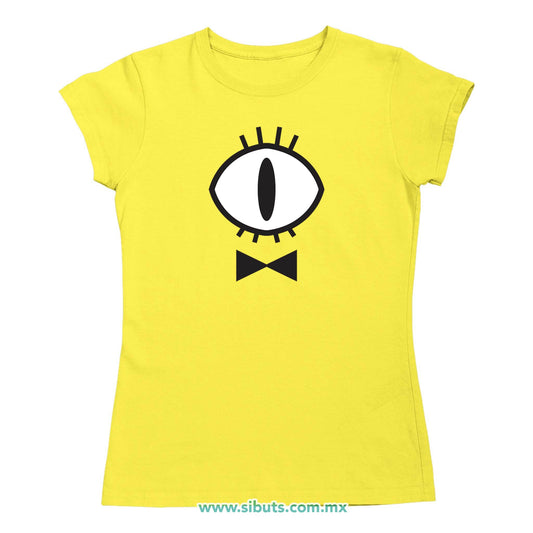Playera Mujer Gravity Falls Bill