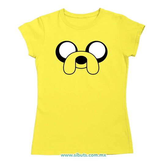 Playera Mujer Hora De Aventura Jake