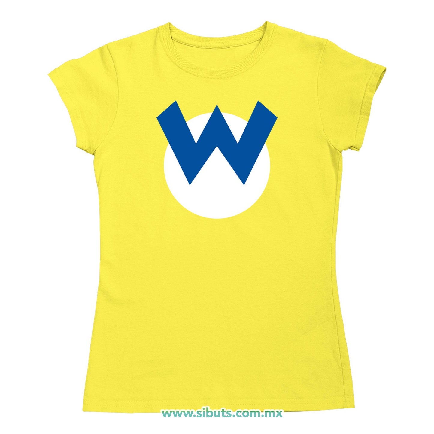 Playera Mujer Mario Bros Wario