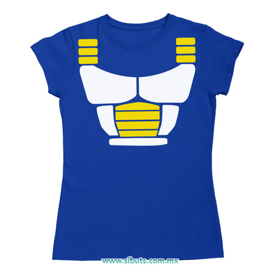 Playera Mujer Dragon Ball Vegeta