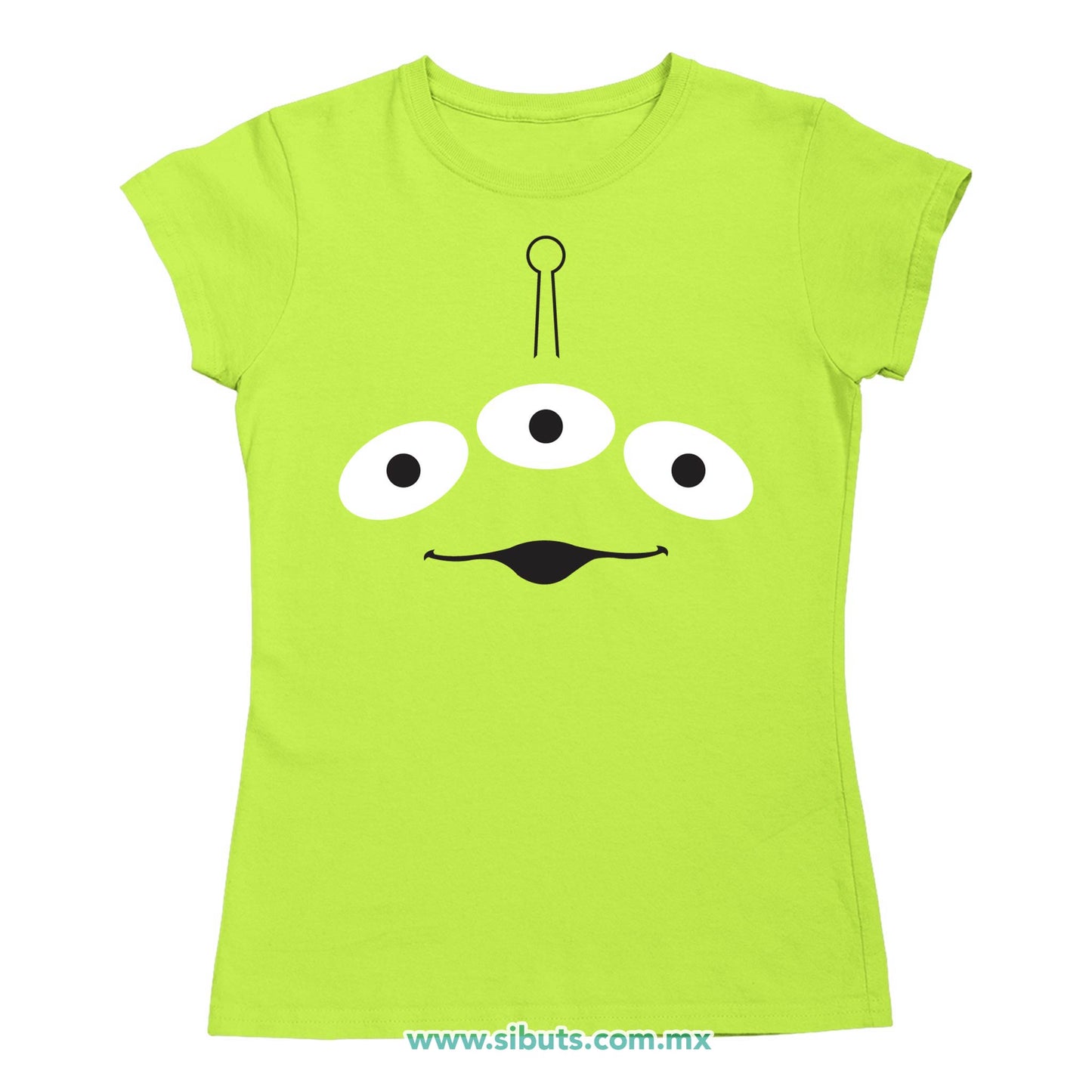 Playera Mujer Toy Story Marciano