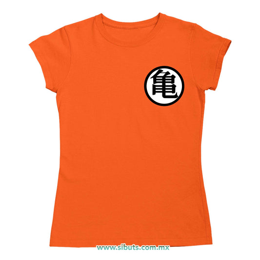 Playera Mujer Dragon Ball Goku Maestro Roshi
