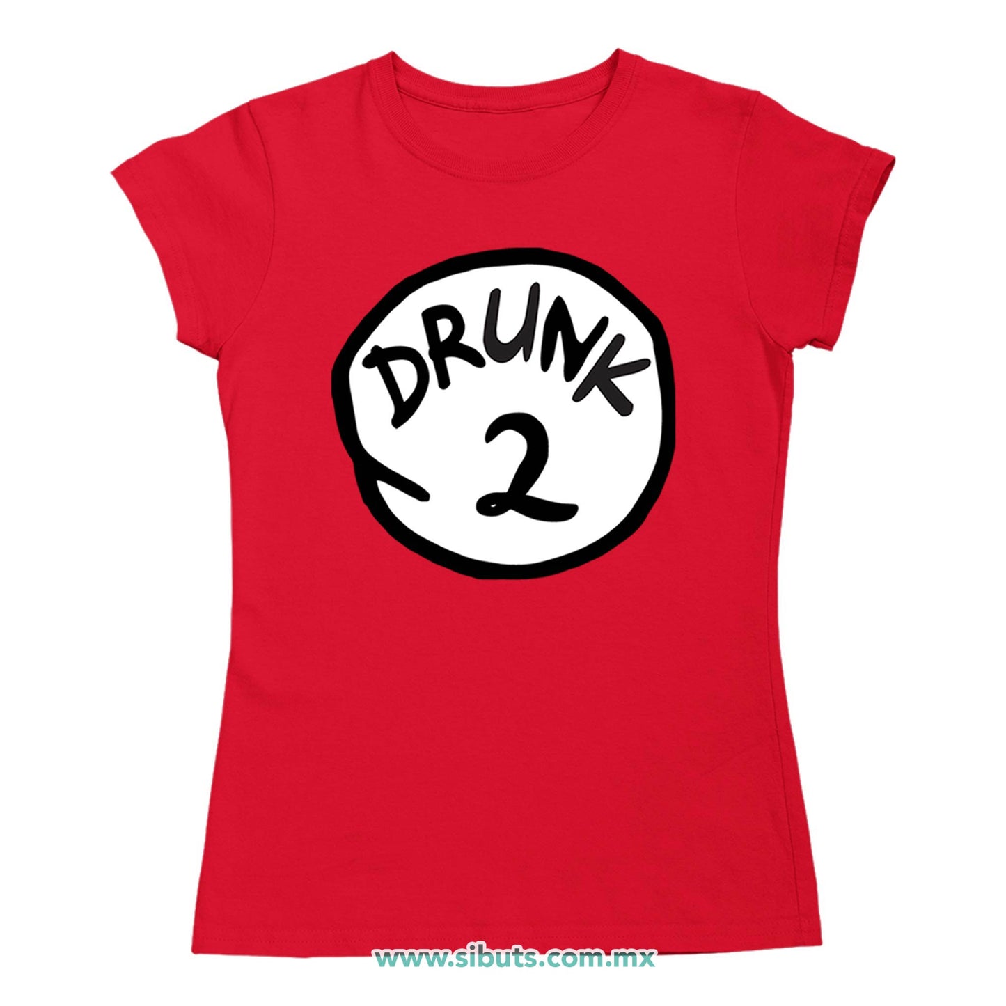 Playera Mujer Dr. Seuss Drunk 2