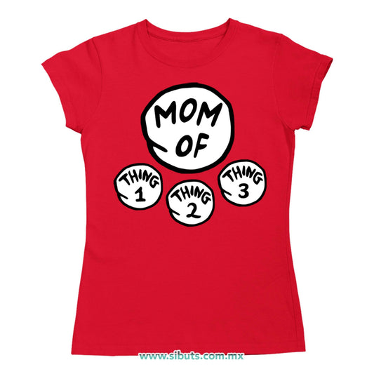 Playera Mujer Dr. Seuss Mom Of Things