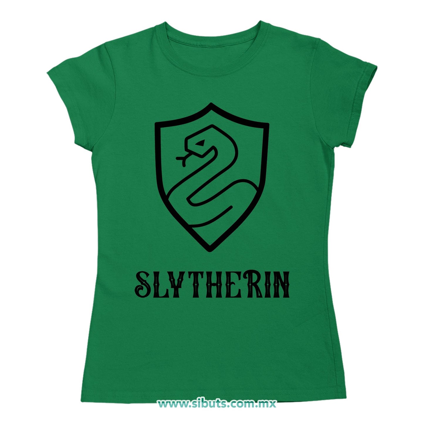 Playera Mujer Harry Potter Slytherin